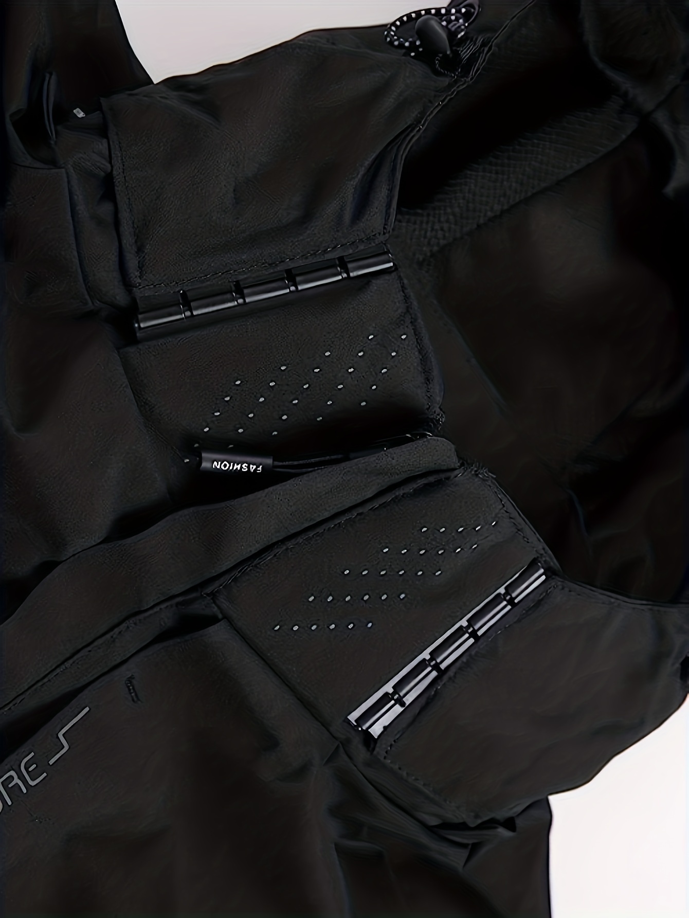 chic solid windbreaker hooded jacket mens casual zip up jacket coat for outdoor activities details 10