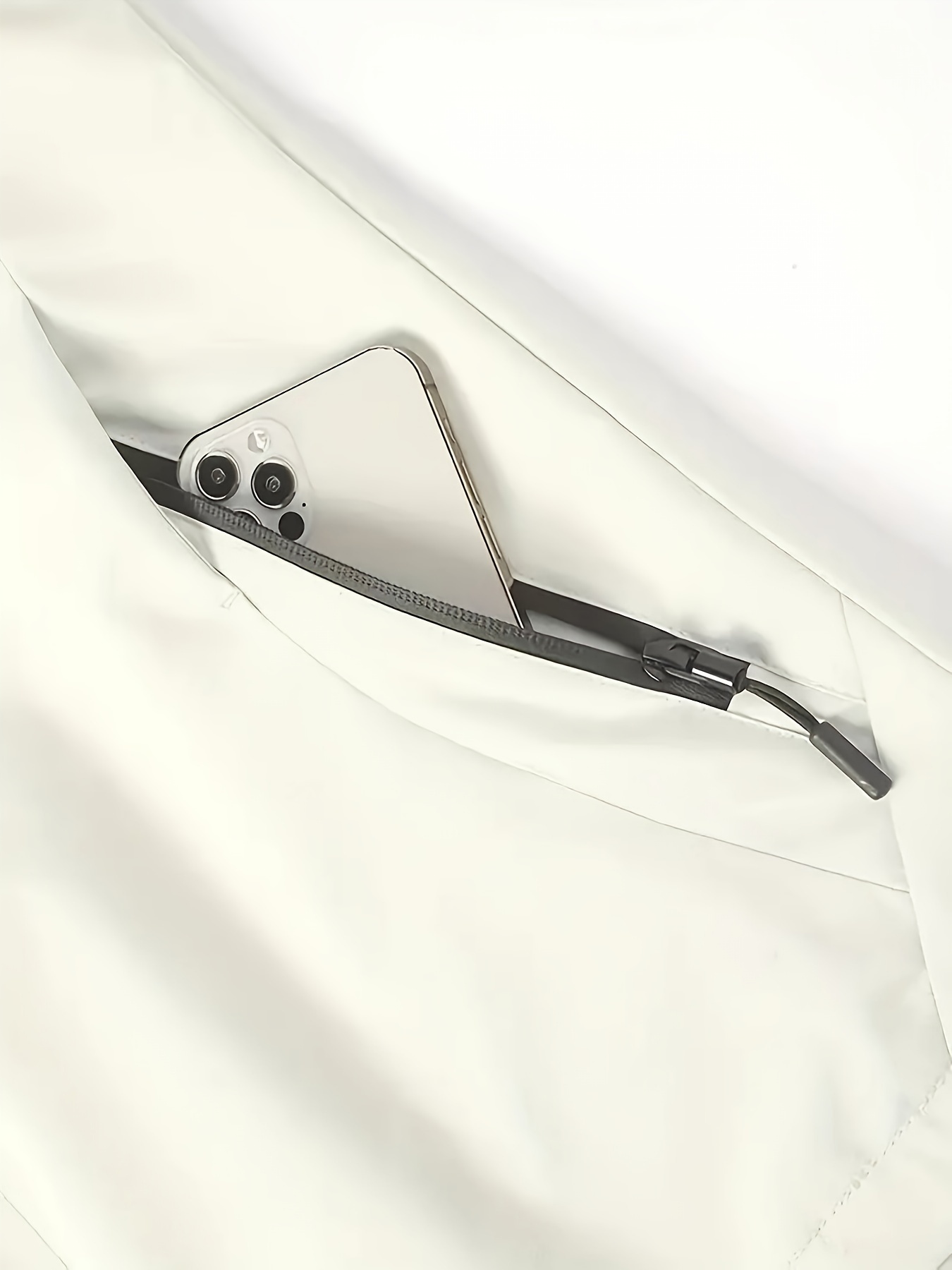 chic solid windbreaker hooded jacket mens casual zip up jacket coat for outdoor activities details 21