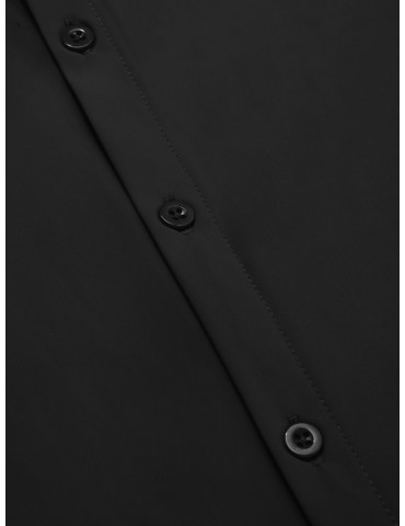 Men's Stretch Wrinkle-Free Long Sleeve Casual Button Down Shirts Muscle Fit Dress Shirts